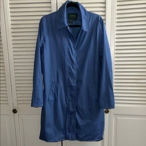 Rare Vintage Lauren Ralph Lauren Blue Women's longline Coat Jacket